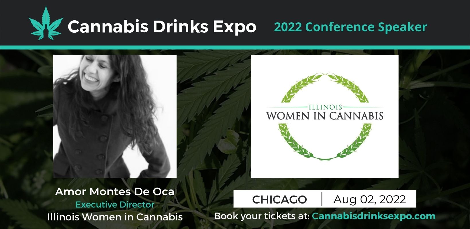 Photo for: Amor Montes De Oca, Executive Director at Illinois Women in Cannabis to speak at CDE 2022.