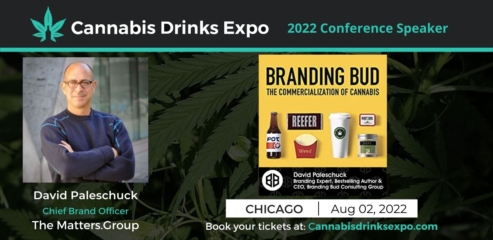 Photo for: David Paleschuck, Cannabis Branding, CPG Branding Expert, Consultant, & Author to speak at CDE 2022.