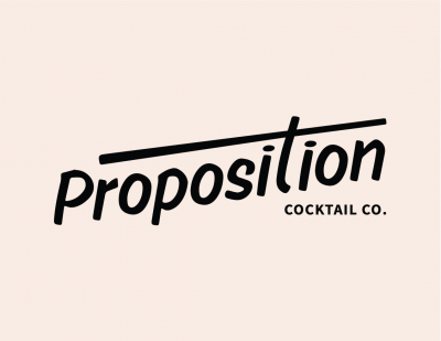 Logo for:  Proposition Cocktail Co.